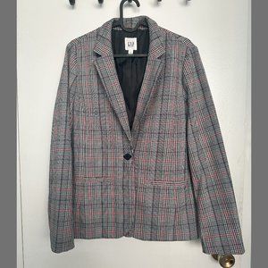 Checkered Blazer from Gap. Great Condition, size: 8.